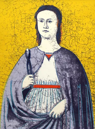 Zeefdruk Warhol - Saint  Apollonia 333