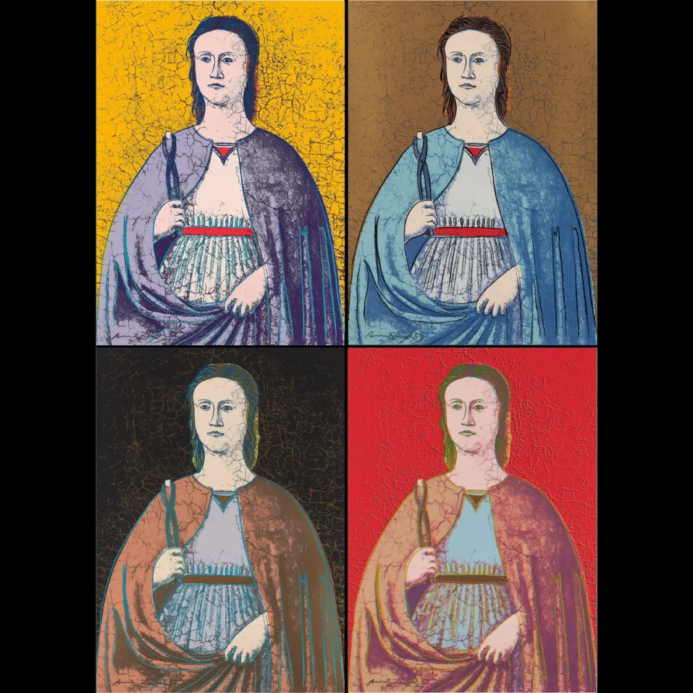 Zeefdruk Warhol - Saint Apollonia Complete Portfolio