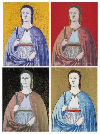 Zeefdruk Warhol - Saint Apollonia Complete Portfolio