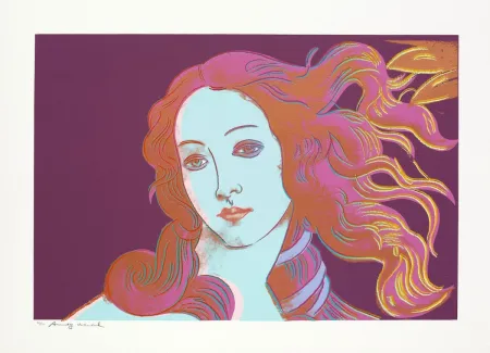 Zeefdruk Warhol - Sandro Botticelli, Birth of Venus, 1482 (FS II.317)