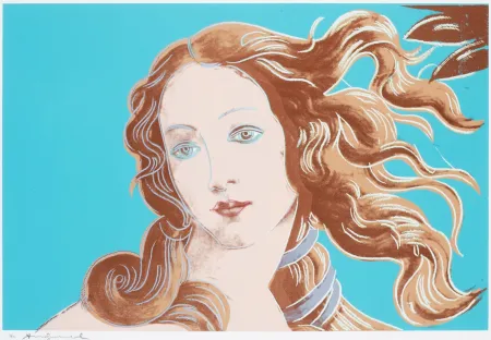 Zeefdruk Warhol - Sandro Botticelli, Birth of Venus, 1482 (FS II.319)