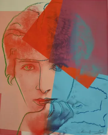 Zeefdruk Warhol - Sarah Bernhardt TP