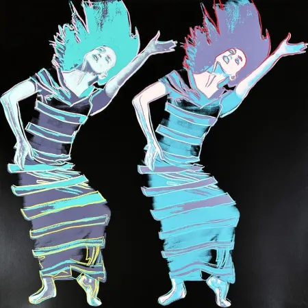 Zeefdruk Warhol - Satyric Festival Song, II.387 from Martha Graham