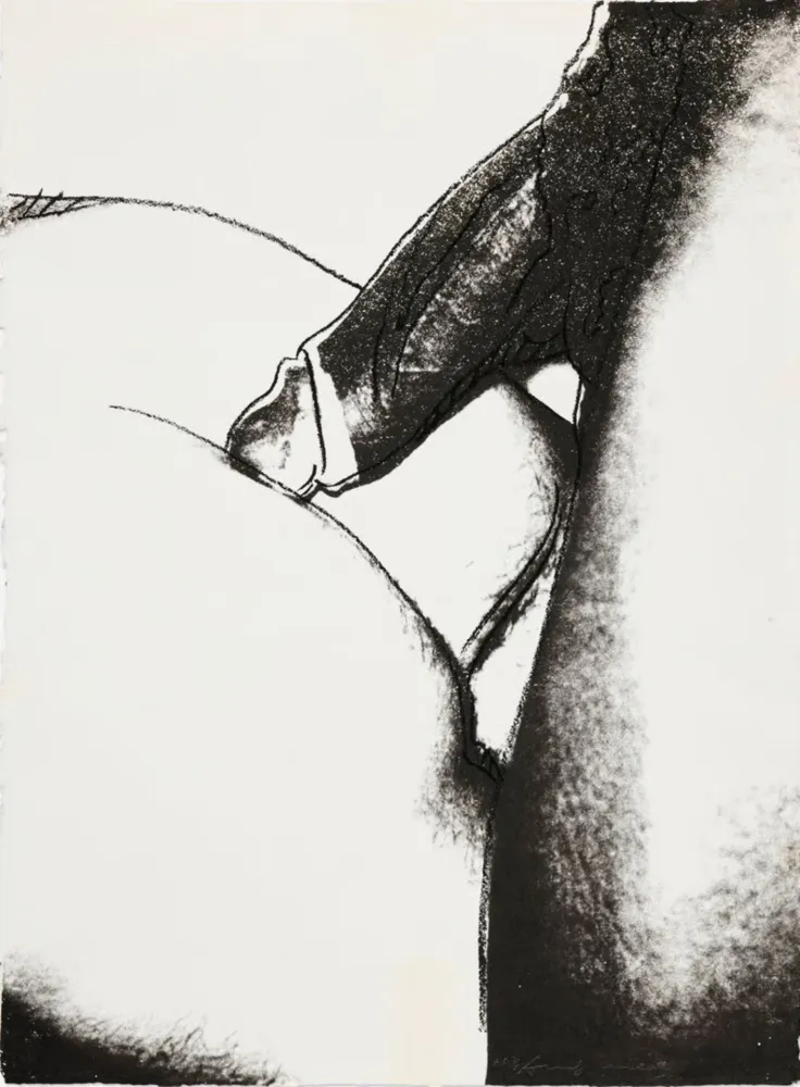 Zeefdruk Warhol - Sex Parts II.174