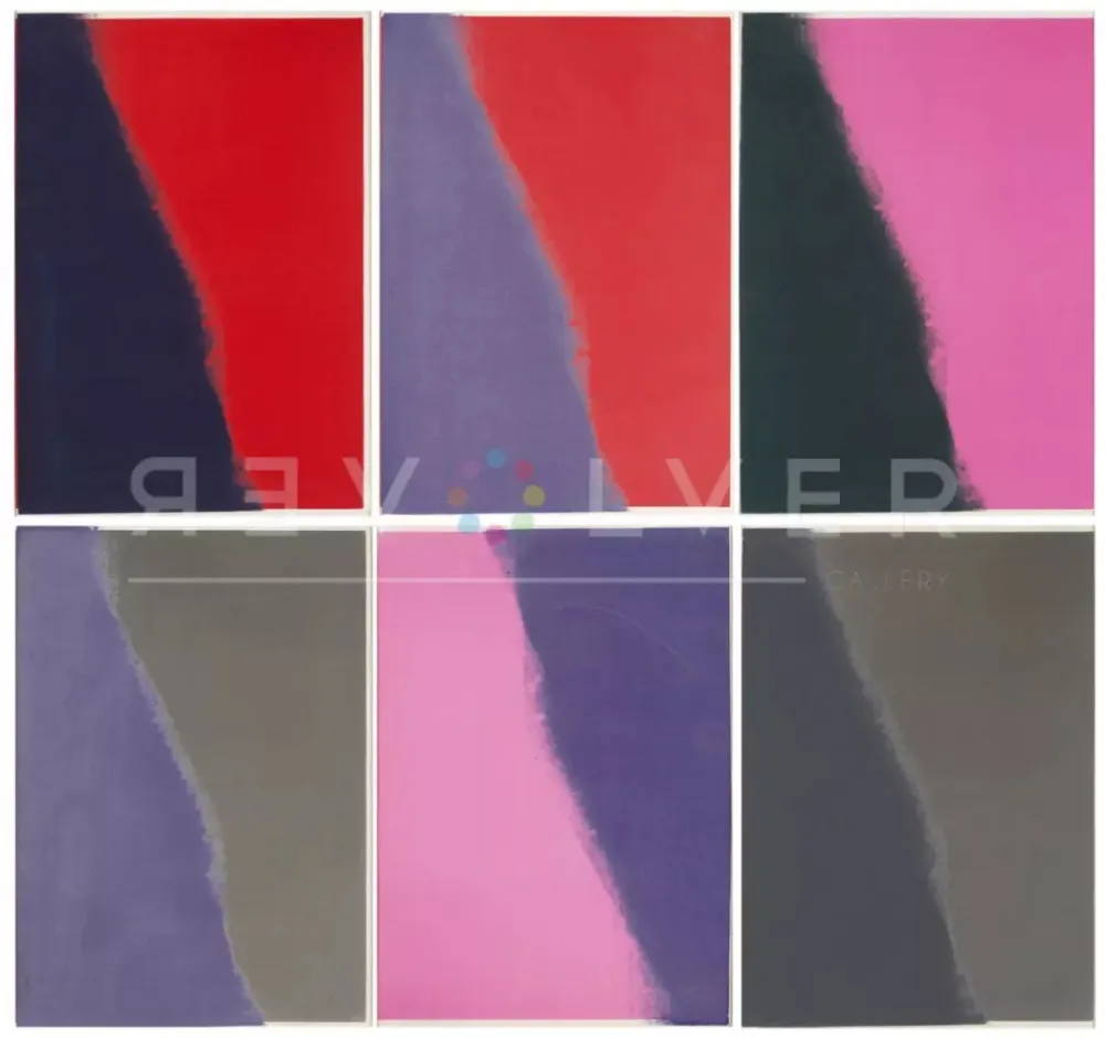 Zeefdruk Warhol - Shadows II Complete Portfolio (FS II.210-215)
