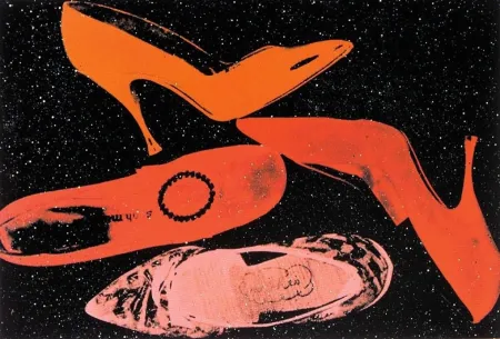 Zeefdruk Warhol - Shoes (FS II.253)