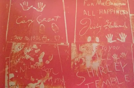 Zeefdruk Warhol -  Sidewalk, from Eight by Eight, to Celebrate the Temporary Contemporary (F. & S. 304) 