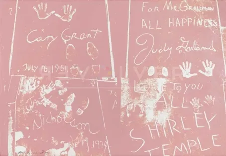 Zeefdruk Warhol - Sidewalk (FS II.304) 