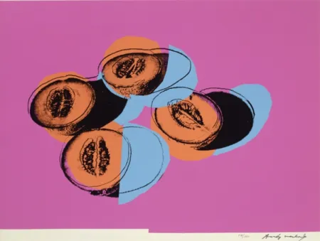 Zeefdruk Warhol - Space Fruit: Cantaloupes II (FS II.198)
