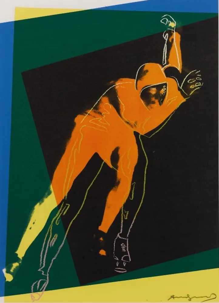 Zeefdruk Warhol - Speed Skater (FS II.303)