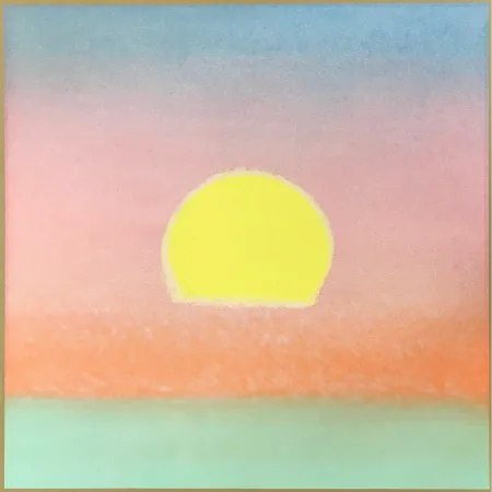 Zeefdruk Warhol - Sunset (FS II.85) (Unique)