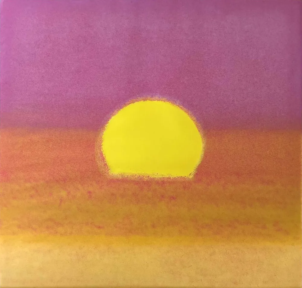 Zeefdruk Warhol - Sunset (FS II.88) (Unique)