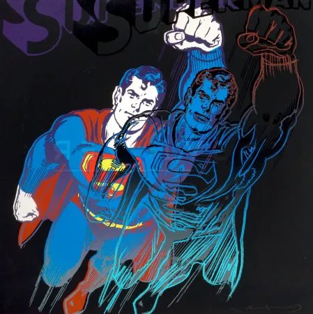 Zeefdruk Warhol - Superman (FS II.260)