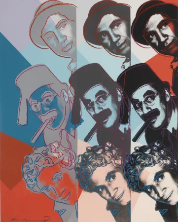 Lithografie Warhol - The Marx Brothers (F. & S. II.232)
