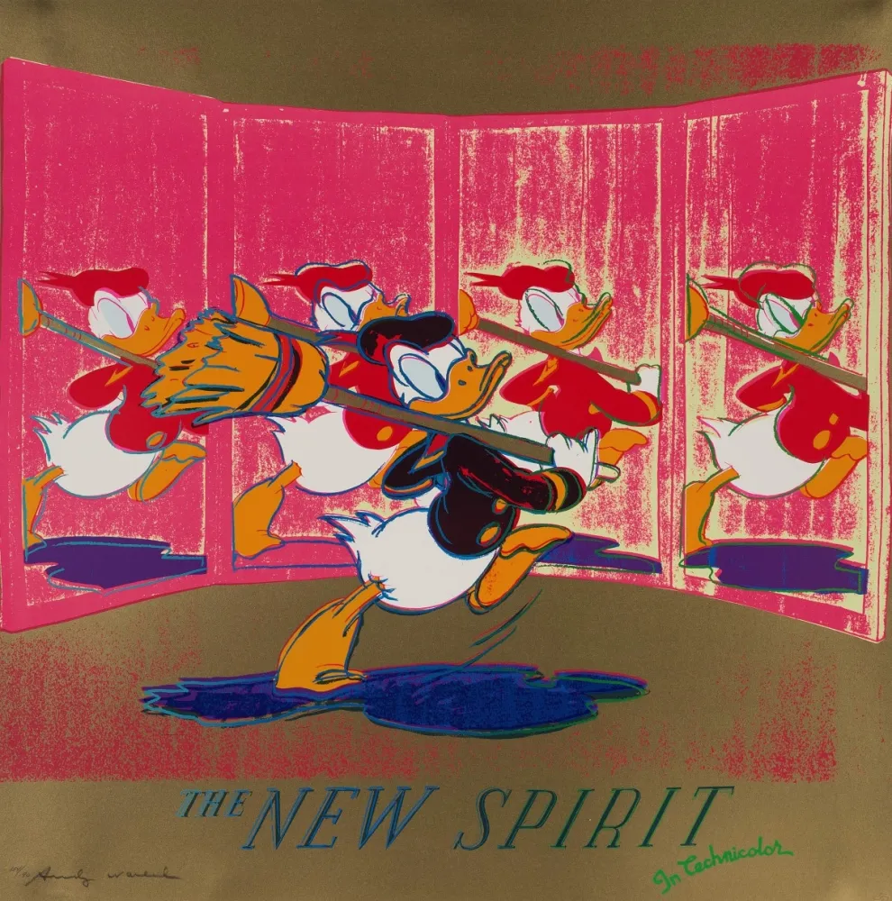 Zeefdruk Warhol - The New Spirit (FS II.357) 
