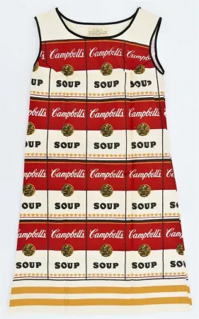 Zeefdruk Warhol - The Souper Dress