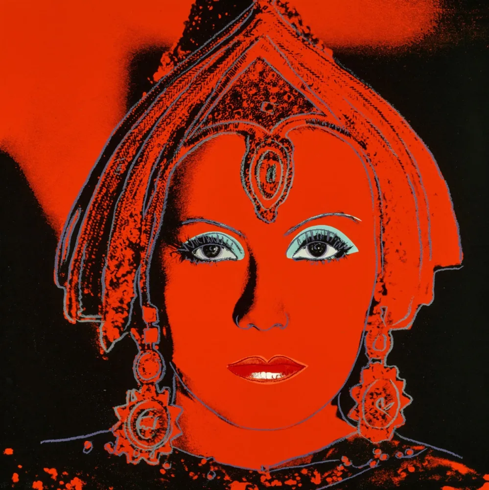 Zeefdruk Warhol - The Star FS (II.258)