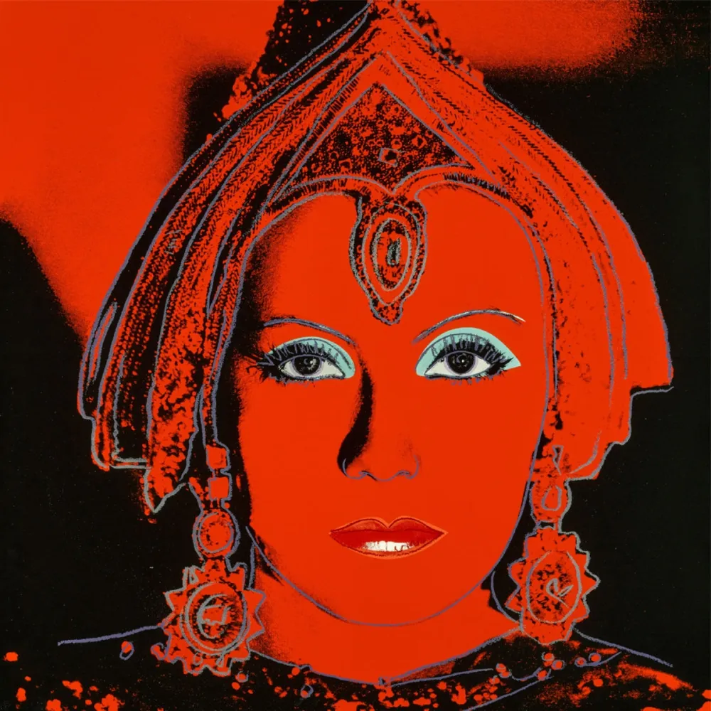 Zeefdruk Warhol - The Star FS (II.258)