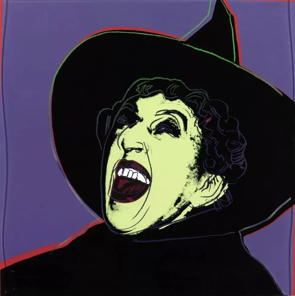Zeefdruk Warhol - The Witch (F. & S. II.261)