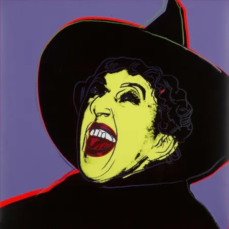 Zeefdruk Warhol - The Witch (FS II.261) 