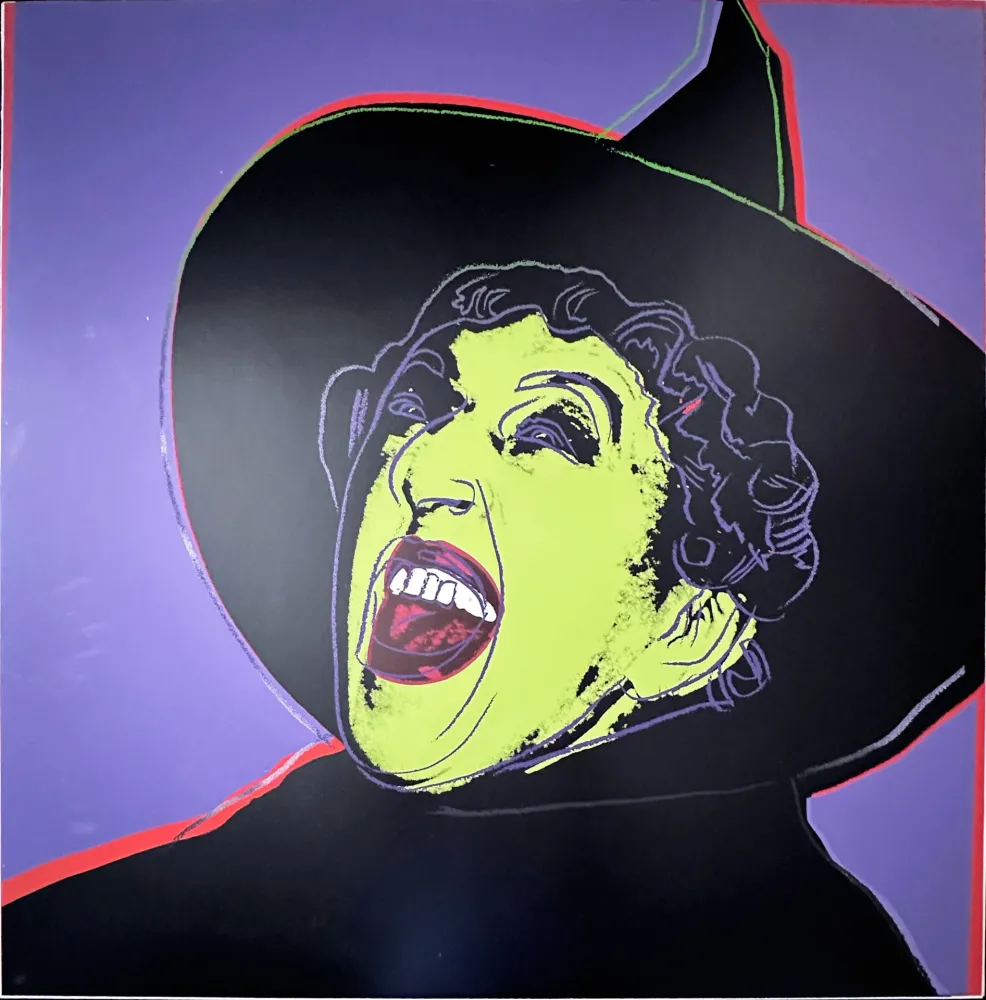 Zeefdruk Warhol - The Witch (FS II.261) 