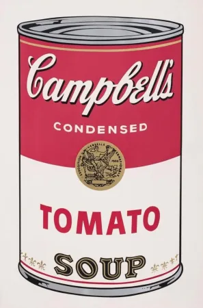 Zeefdruk Warhol - Tomato Soup, II.46 from Campbell's Soup I