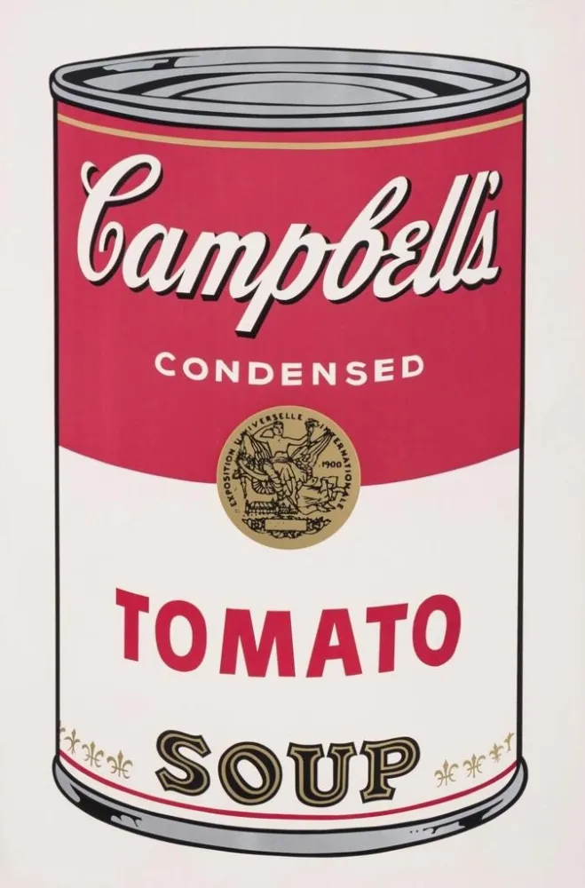 Zeefdruk Warhol - Tomato Soup, II.46 from Campbell's Soup I