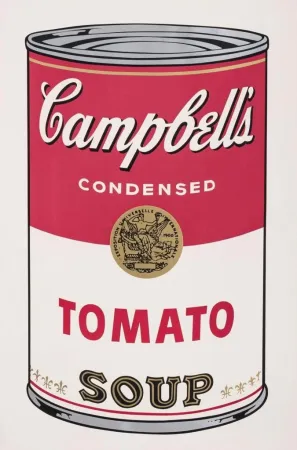 Zeefdruk Warhol - Tomato Soup, II.46 from Campbell's Soup I