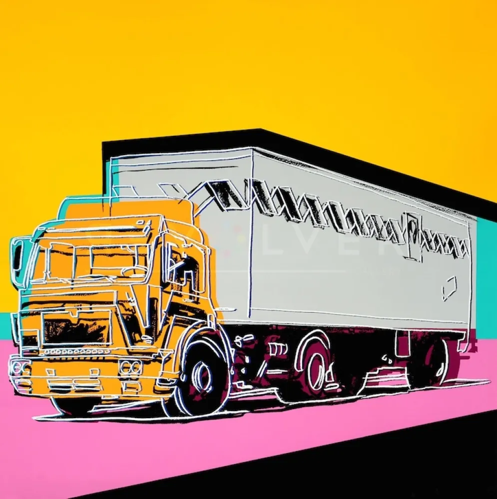 Zeefdruk Warhol - Truck 367