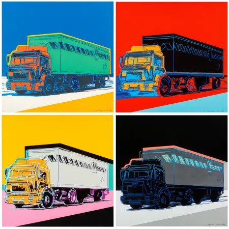 Zeefdruk Warhol - Truck Complete Portfolio