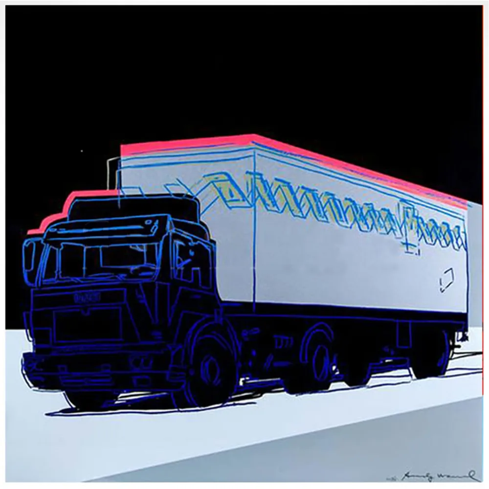 Zeefdruk Warhol - Truck (FS II.370)
