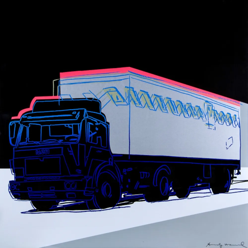 Zeefdruk Warhol - Truck (FS II.370) 