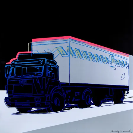 Zeefdruk Warhol - Truck (FS II.370) 