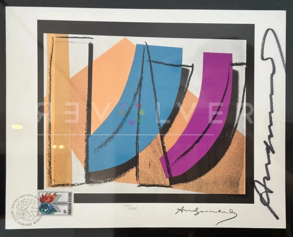 Lithografie Warhol - U.N. Stamp 185
