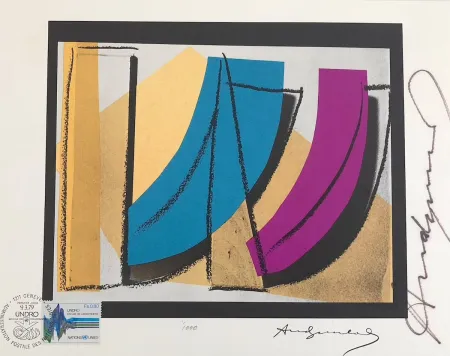 Zeefdruk Warhol - U.N. Stamp (FS II.185)