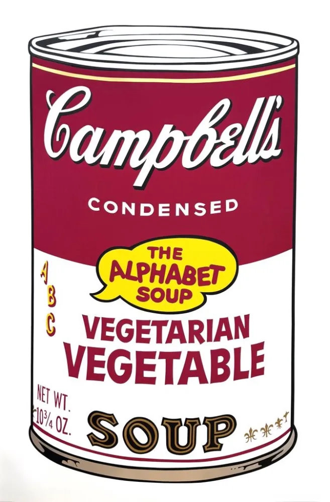 Zeefdruk Warhol - Vegetarian Vegetable, II.56 from Campbell's Soup II