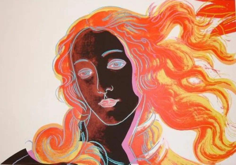 Zeefdruk Warhol - Venus