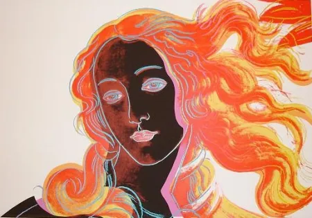 Zeefdruk Warhol - Venus