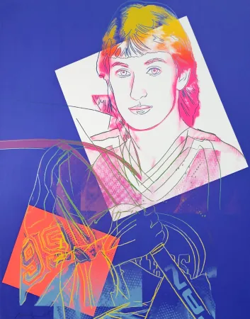 Zeefdruk Warhol - Wayne Gretzky (FS II.306)