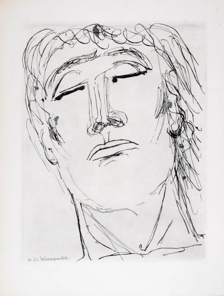 Ets Waroquier - Figure sereine, 1946