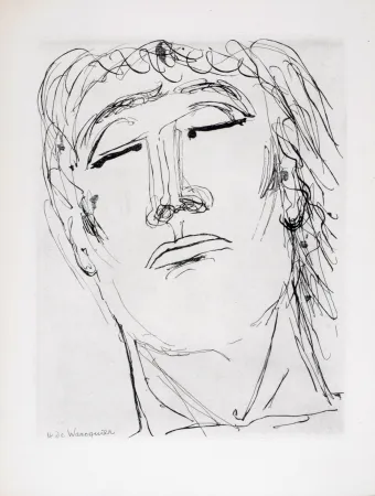 Ets Waroquier - Figure sereine, 1946