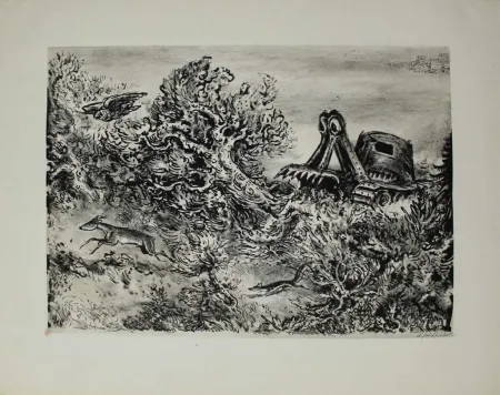 Lithografie Weber - Fortschritt / Progress