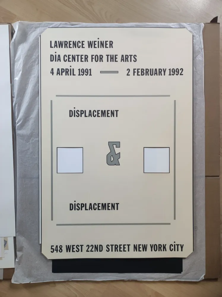 Zeefdruk Weiner - With a relation to the various things brought to light.