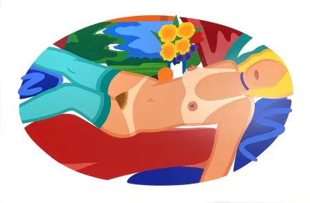 Zeefdruk Wesselmann - Beautiful Bedroom Kate