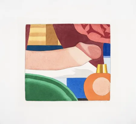 Zeefdruk Wesselmann - Bedroom Penis