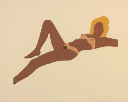 Geen Techniek Wesselmann - Embossed Nude #8 (study for The Great American Nude)  