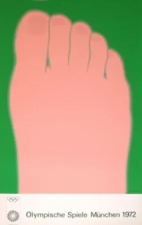 Zeefdruk Wesselmann - Jeux Olympiques de Munich 1972