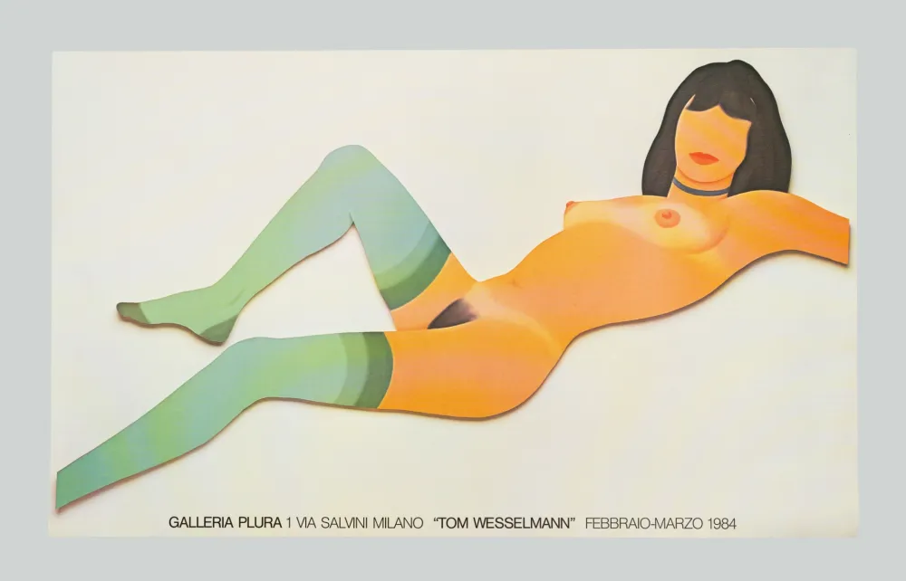Lithografie Wesselmann - Nude
