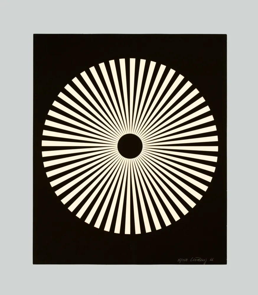 Zeefdruk Wilding - Composition