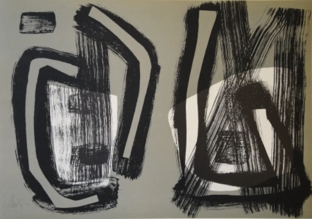 Lithografie Winter - Untitled